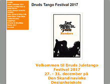 Tablet Screenshot of druds-tango.dk